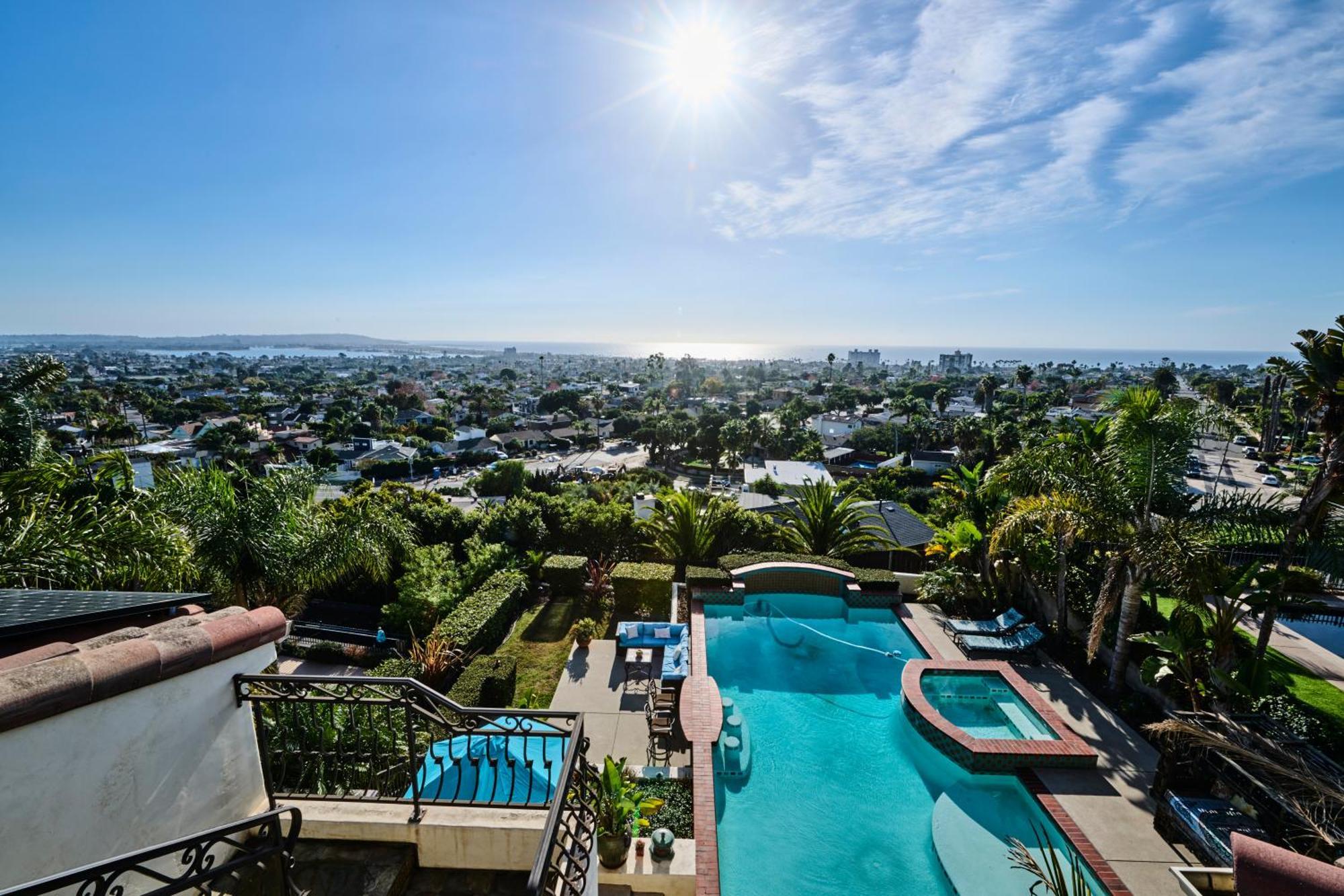 360 Degree Ocean & City Views With Pool, Spa, Close To The Beach! Pets Ok San Diego Luaran gambar