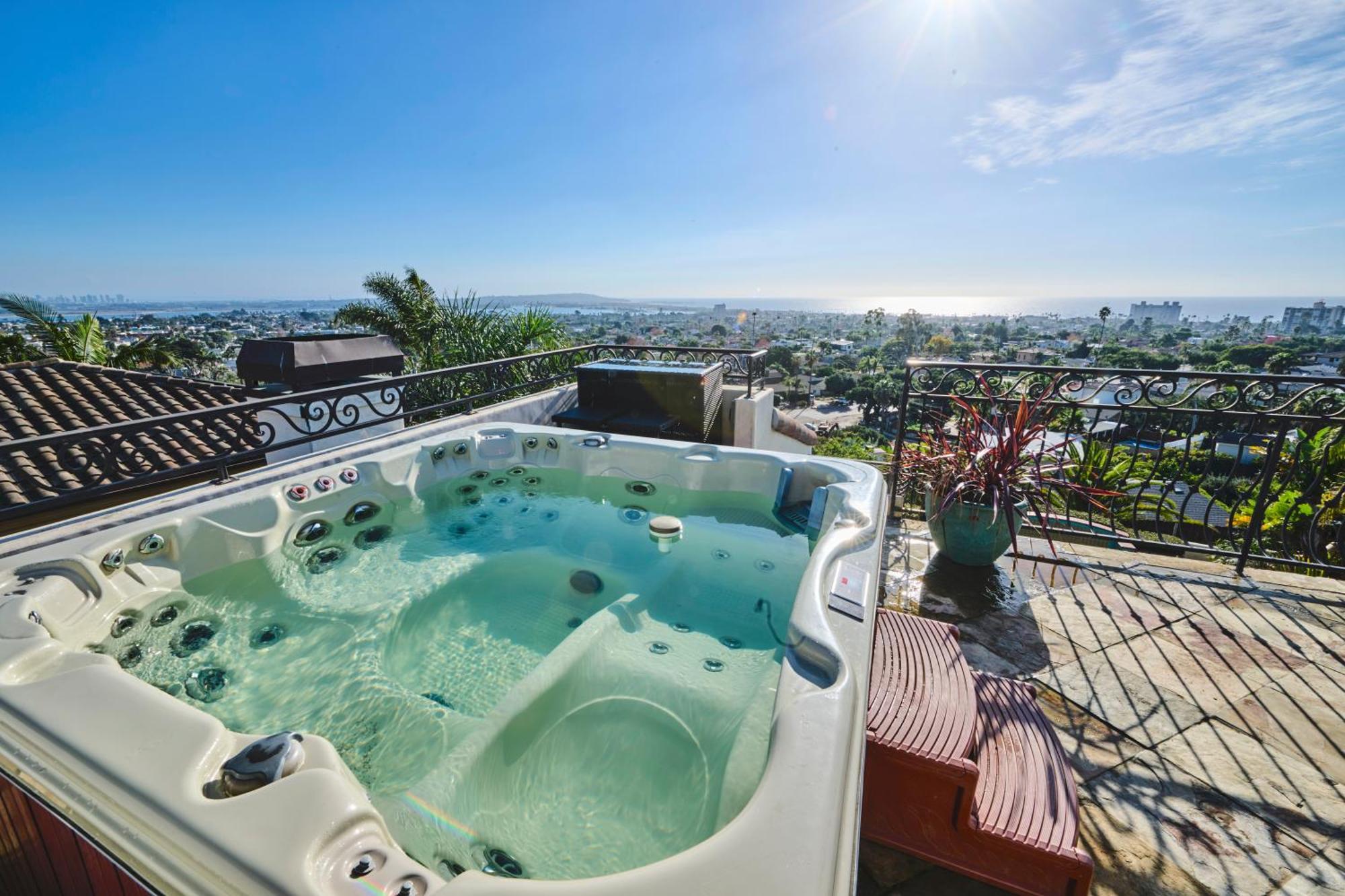 360 Degree Ocean & City Views With Pool, Spa, Close To The Beach! Pets Ok San Diego Luaran gambar